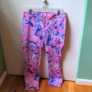 Lilly Pulitzer Kelly pants size 10